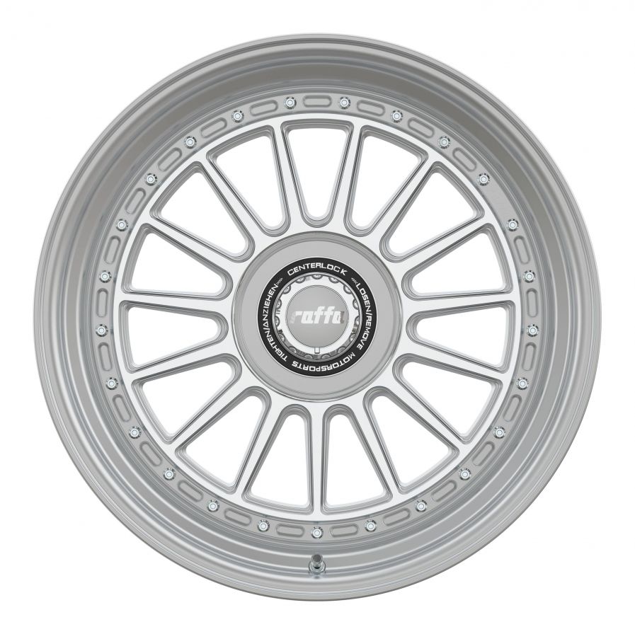 Raffa Wheels<br>RF-04 ZV Silver (19x8.5)